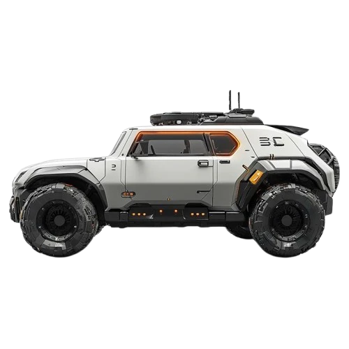 Sci-fi armored vehicle